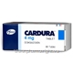 Cardura (Doxazosin mesylate 4mg) Tablets