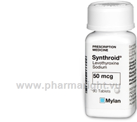 Synthroid (Levothyroxine) 50mcg (0.05mg) 90 Tablets/Pack