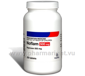 Noflam 500 (Naproxen) 250 Tablets/Pack