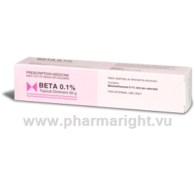 Beta Ointment 0.1% 50g/Pack