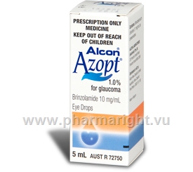 Azopt 1% Eye Drops (Brinzolamide) 5ml/Pack