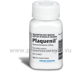 Plaquenil (Hydroxychloroquine sulphate) 200mg 100 Tablets/Pack