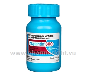 Nupentin 300 (Gabapentin) 100 Capsules/Pack