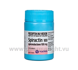 Spiractin 100 (Spironolactone) 100 Tablets/Pack