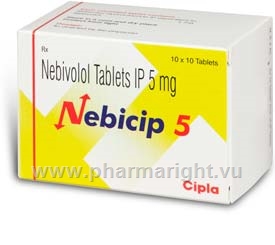 Nebicip (Nebivolol IP 5mg) 100 Tablets/Pack