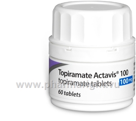 Topiramate Actavis 100mg 60 Tabs/Pack