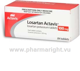 Losartan Actavis 100mg 84 Tablets/Pack