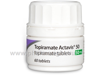 Topiramate Actavis 50mg 60 Tabs/Pack