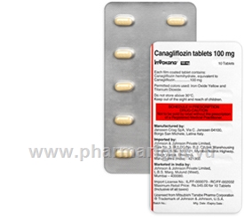 Invokana (Canagliflozin) 100mg 10 Tablets/Pack