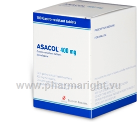 Asacol 400mg 100 Tablets/Pack