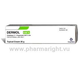 Dermol Topical Cream 0.05% 30g Tube