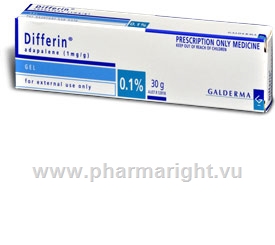 Differin 0.1% Gel 30g Tube