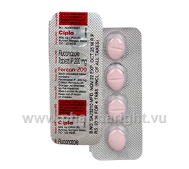 Forcan-200 (Fluconazole) 4 Tablets/Pack