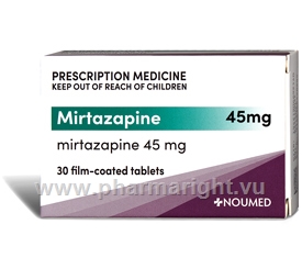 Mirtazapine Noumed Tab 45Mg 30