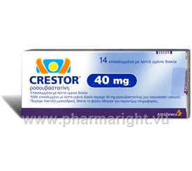 Crestor (Rosuvastatin 40mg) 14 Tablets/Pack