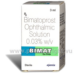 Bimat (Bimatoprost 0.03%) Eye Drops 3ml/Pack