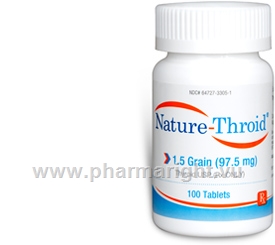 Nature-Throid 1.5 Grain - 100 Tabs/Bottle