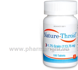 Nature-Throid 1.75 Grain - 100 Tabs/Bottle