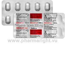 Rifakem-200 (Rifaximin) 10 Tablets/Strip