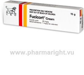 Fucicort Cream 20mg/g (Fusidic Acid/Betamethasone) 15g/Tube by LEO