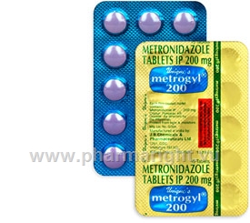 Metrogyl 200 (Metronidazole) 15 Tablets/Strip