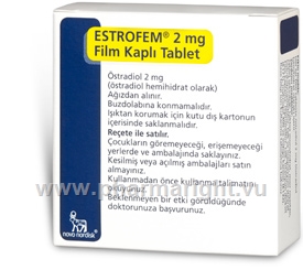 Estrofem 2mg 28 Tablets/Pack (Turkish)