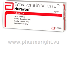 Nuravon (Edaravone) 1.5mg/ml 20ml Ampoule