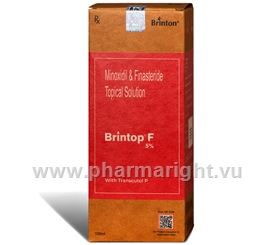 Brintop F (Minoxidil & Finasteride 5%/0.1%) Topical Solution 100ml/Pack