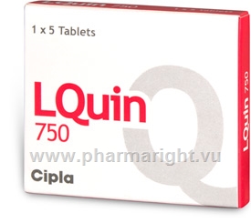 LQuin 750 (Levofloxacin 750mg) 5 Tablets/Pack