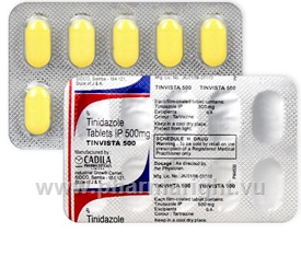 Tinvista (Tinidazole 500mg) 10 Tablets/Strip