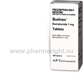 Burinex (Bumetanide 1mg) 100 Tablets/Pack