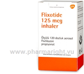 Flixotide (Fluticasone Propionate 125mcg) Inhaler (120 Doses/Inhaler) [Turkey]