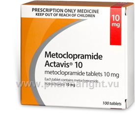 Metoclopramide (Metoclopramide 10mg) 100 Tablets/Pack