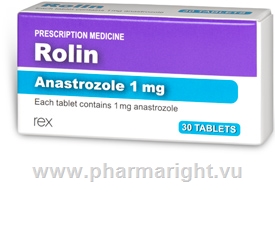 Rolin (Anastrozole 1mg) 30 Tablets/Pack