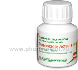 Omeprazole 20mg 90 Capsules/Pack