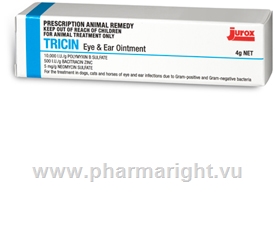 Tricin Ear & Eye Ointment 4g