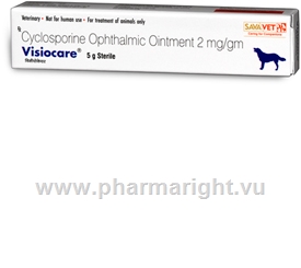 Visiocare (Ciclosporin 2mg/g) Eye Ointment 5g Tube