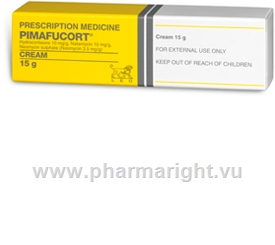 Pimafucort (Hydrocortisone/Natamycin/Neomycin 1%/1%/0.5%) Cream 15g/Tube