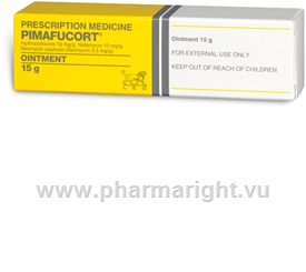 Pimafucort (Hydrocortisone/Natamycin/Neomycin 1%/1%/0.5%) Ointment 15g/Tube