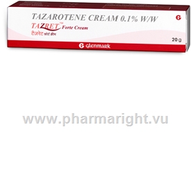 Tazret Forte (Tazarotene 0.1%) Cream 20g/Tube