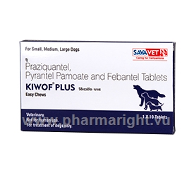 Kiwof Plus 10 Chewable Tablets/Pack