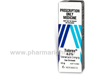 Tobrex (Tobramycin 0.3%) Eye Ointment 3.5g/Tube