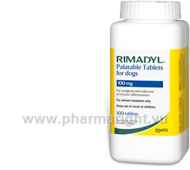 Rimadyl Palatable (Carprofen 100mg) 100 Tablets/Pack