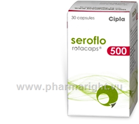 Seroflo (Fluticasone and Salmeterol 500mcg/50mcg) 30 Rotacaps/Pack