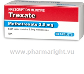 Trexate (Methotrexate 2.5mg) 90 Tablets/Pack