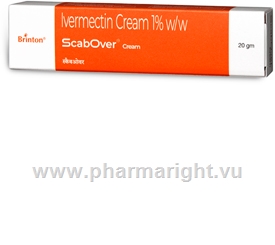 ScabOver (Ivermectin 1%) Cream 20g/Tube