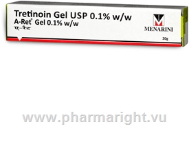 A-Ret (Tretinoin 0.1%) Gel 20g/Tube