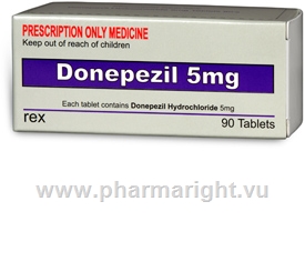 Donepezil Rex (Donepezil 5mg) 90 Tablets/Pack