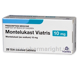 Montelukast Viatris Tab 10mg 28 Bl
