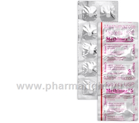 Methimez (Methimazole 5mg) 10 Tablets/Strip